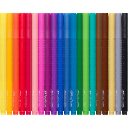 Faber-Castell, Grip tusjer - 20 stk.
