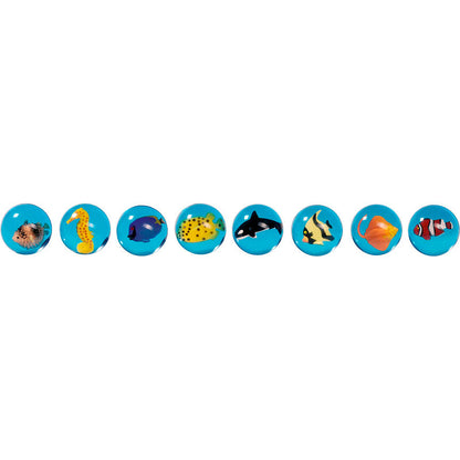 Goki sprettball med 3D-fisk, assortert modell