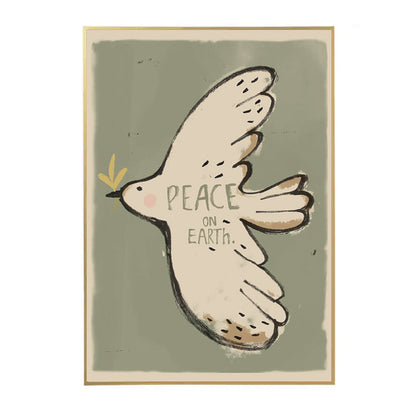 Studio Loco barneplakat, Peace bird - 50 x 70 cm