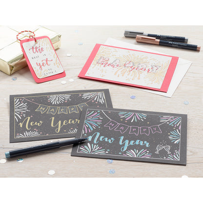 Faber-Castell Metallic marker, 6 stk.