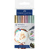 Faber-Castell Metallic marker, 6 stk.