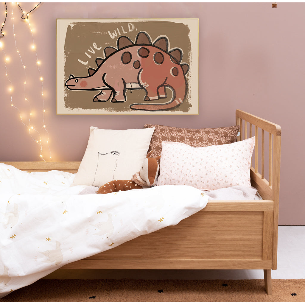 Studio Loco barneplakat, Dino live wild - 70 x 50 cm