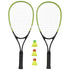 Stiga Speed badmintonsæt Loop 22 med to ketchere og fjerbolde