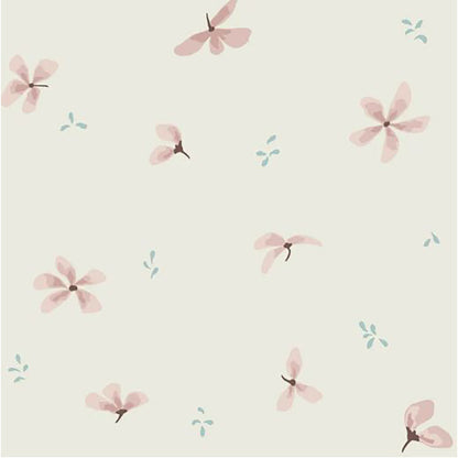 Cam Cam veske til våtservietter, Windflower creme