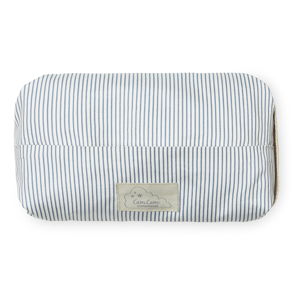 Cam Cam etui til våtservietter, Classic stripes blue