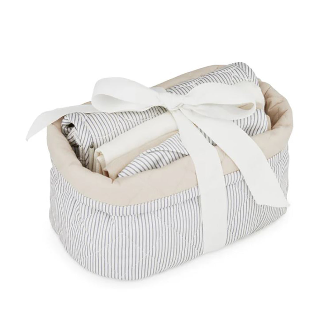 Cam Cam babygavesett, liten - Classic stripes blue