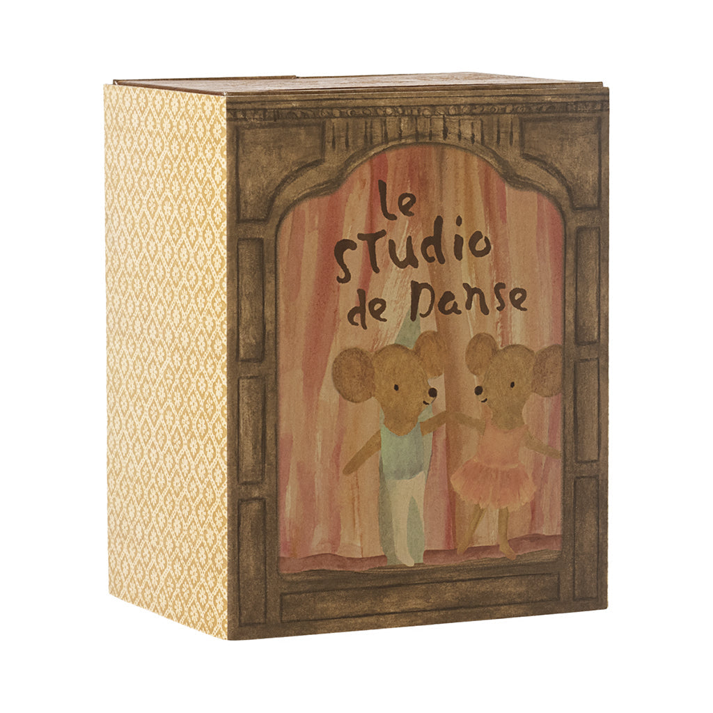 Maileg Ballettmus i dansestudioet, Lillesøster og Lillebror