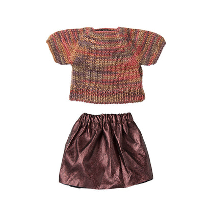 Maileg tilbehør til mor mus, Skjørt og strikket genser