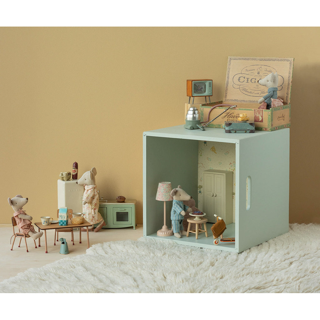 Maileg Bedstemor og bedstefar mus i sigarboks