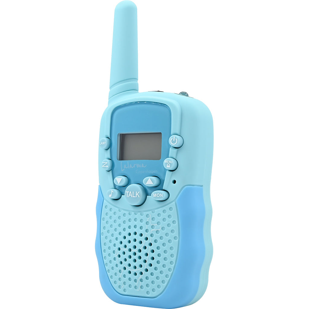 Lalarma walkie talkie for barn, blue