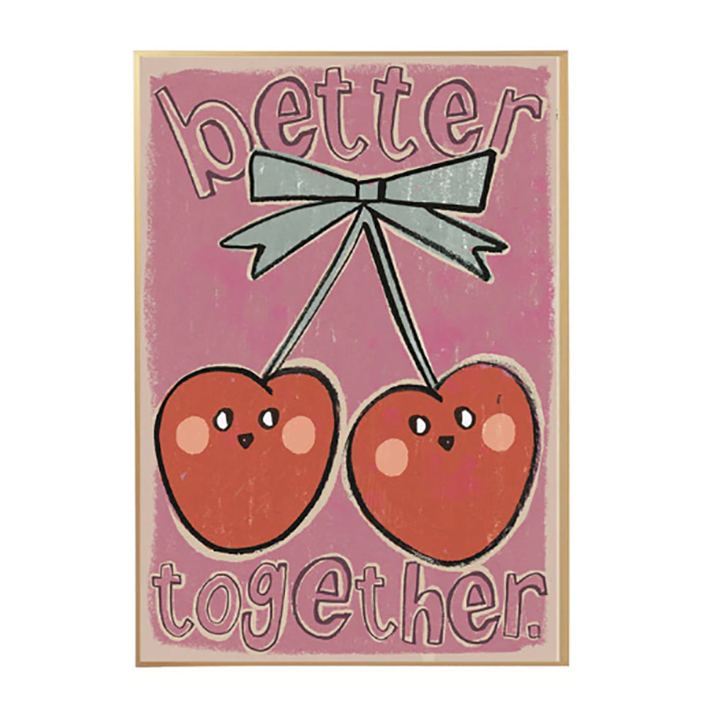 Studio Loco barneplakat, Cherries - 50 x 70 cm