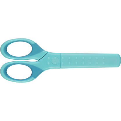 Faber-Castell barnesaks for både høyre- og venstrehendte, inkl. etui – turkis