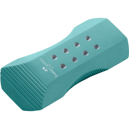 Faber-Castell viskelær med glitter, 3 ass. farger