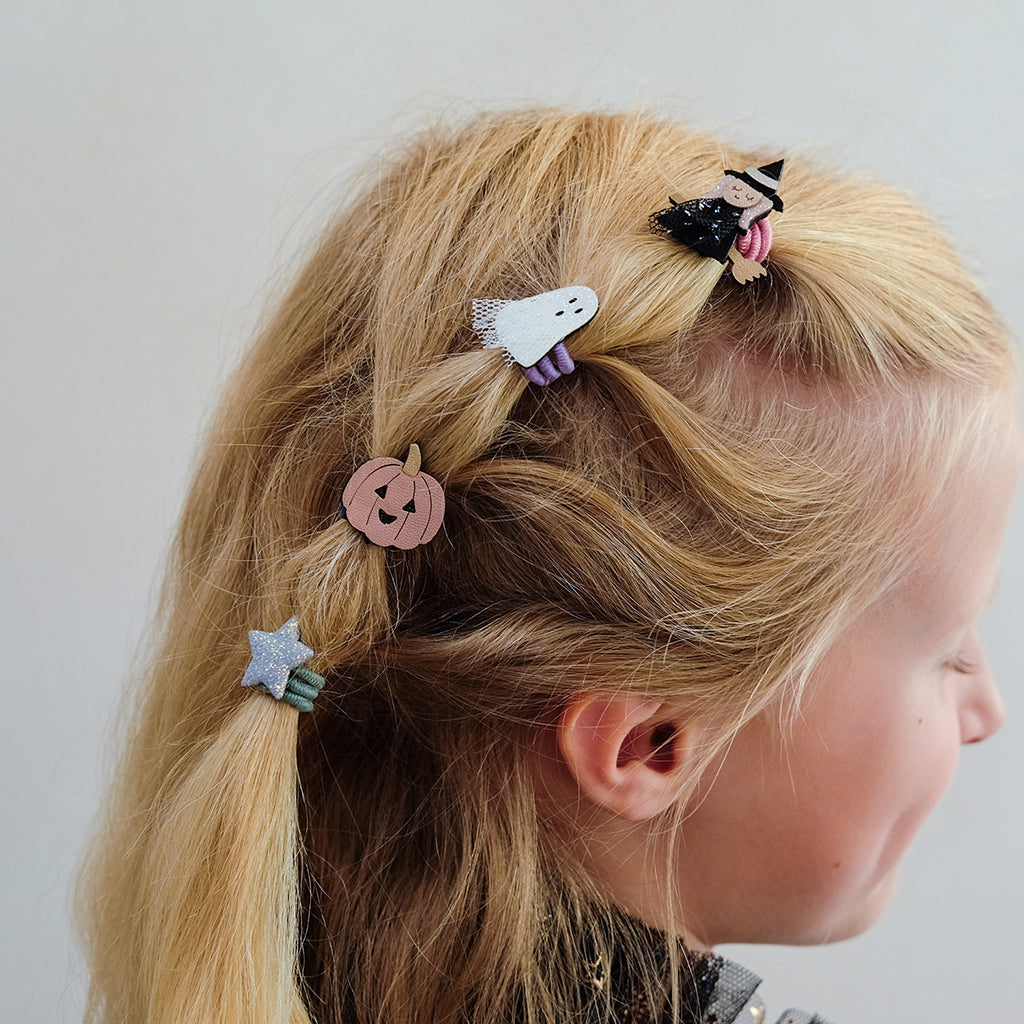 Mimi &amp; Lula 8 hårstrikker – Mini Halloween