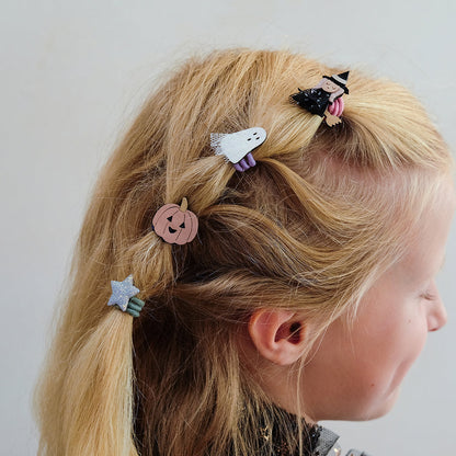 Mimi &amp; Lula 8 hårstrikker – Mini Halloween