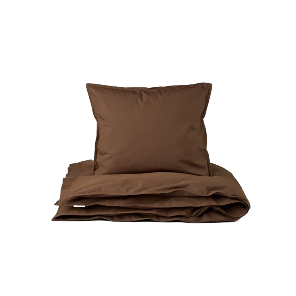 Studio Feder voksensengetøy, økologisk percale – Bark