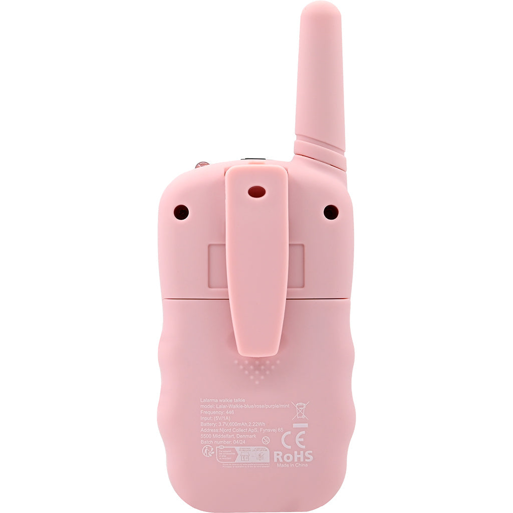 Lalarma walkie talkie for barn, rose