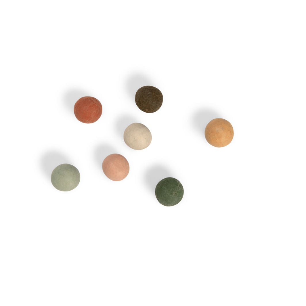 Moulin Roty, Sett med 7 frøkuler - Ville blomster