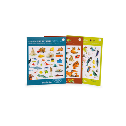 Moulin Roty - Klistermerker 133 stk - Explorer