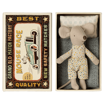 Maileg Lillebror mus i fyrstikkeske
