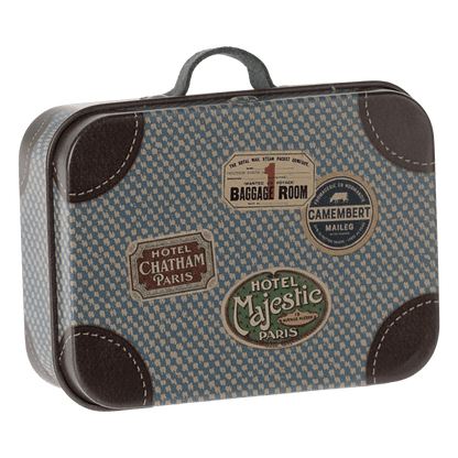 Maileg Koffert, Micro - Blå