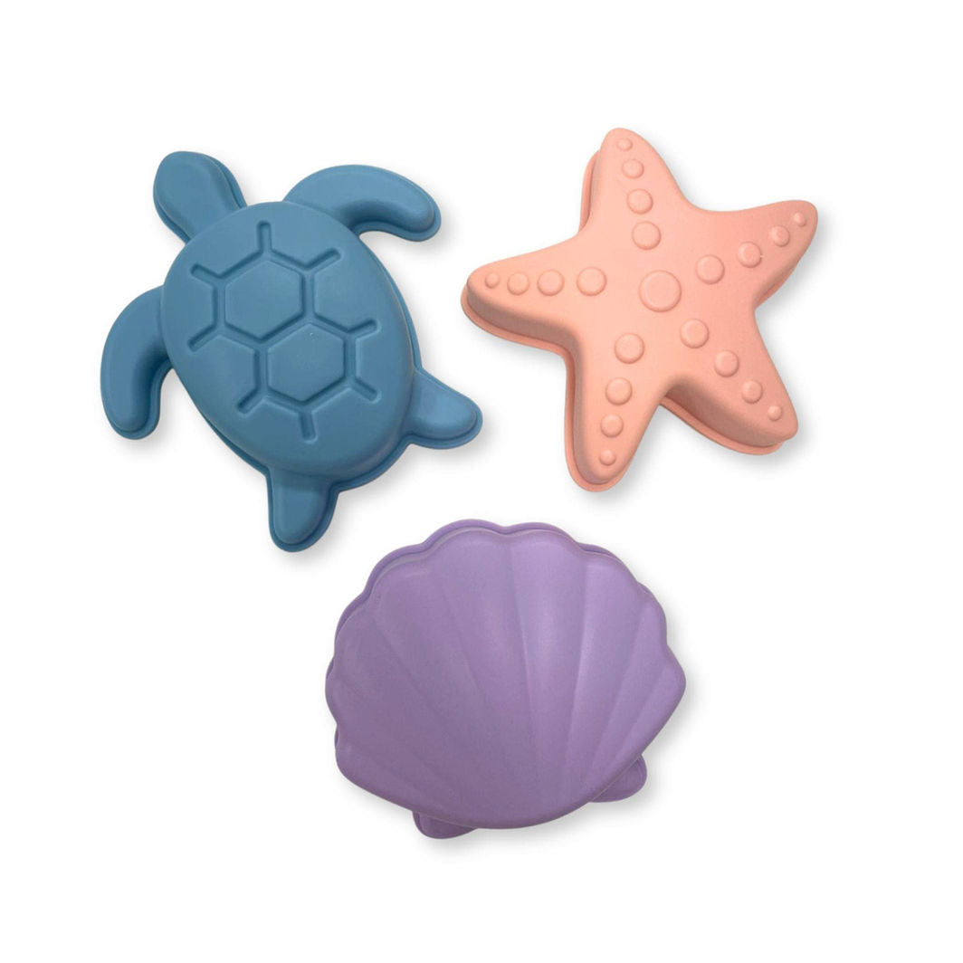 Swim Essentials, Sandsæt 5 deler silikon – Pure Tones Pastel