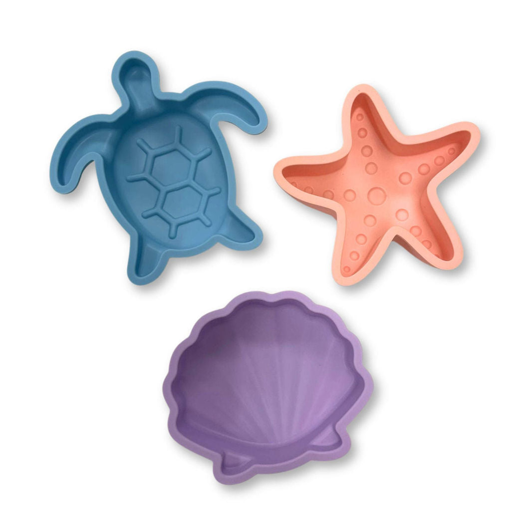 Swim Essentials, Sandsæt 5 deler silikon – Pure Tones Pastel