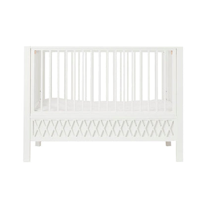 Cam Cam Harlekin baby sprinkelseng, Hvit