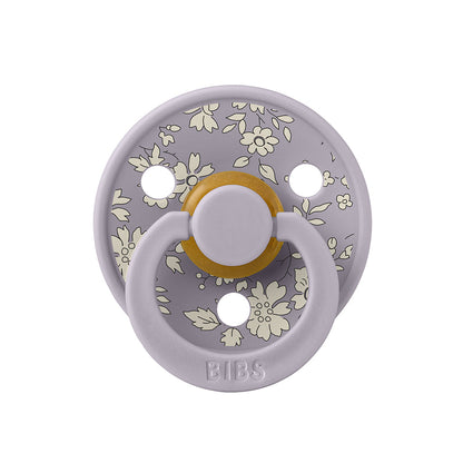 Bibs Liberty, 2-pk Colour, smokker i naturgummi, str. 2 - Capel - Fossil Grey Mix