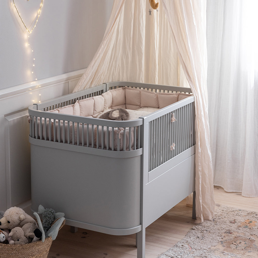Sebra seng, baby og Jr. - Stone