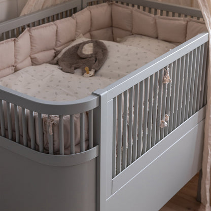 Sebra seng, baby og Jr. - Stone