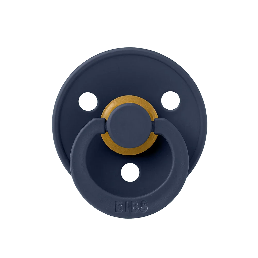 Bibs-smokk i naturgummi, størrelse 2 – Deep Space