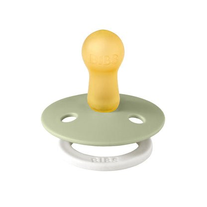 Bibs smokk i naturgummi, str. 2 - Sage GLOW