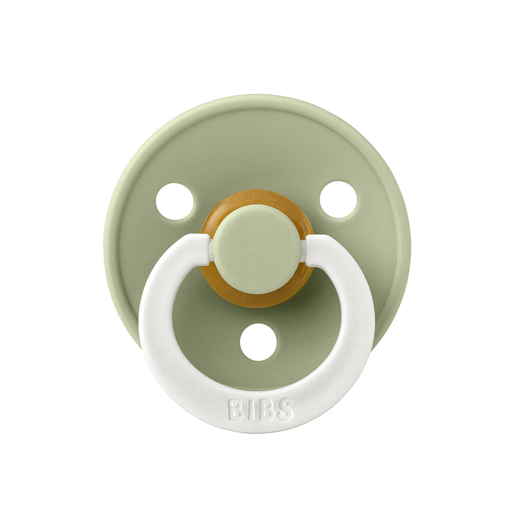 Bibs smokk i naturgummi, str. 2 - Sage GLOW