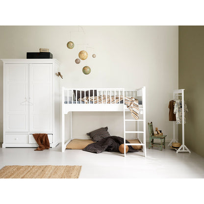 Oliver Furniture Seaside klesskap m 2 dører, høyde 195 cm