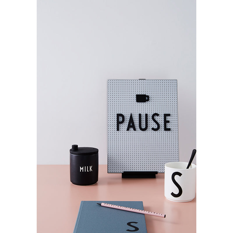 Design Letters, Kontorikoner til Message Board - black