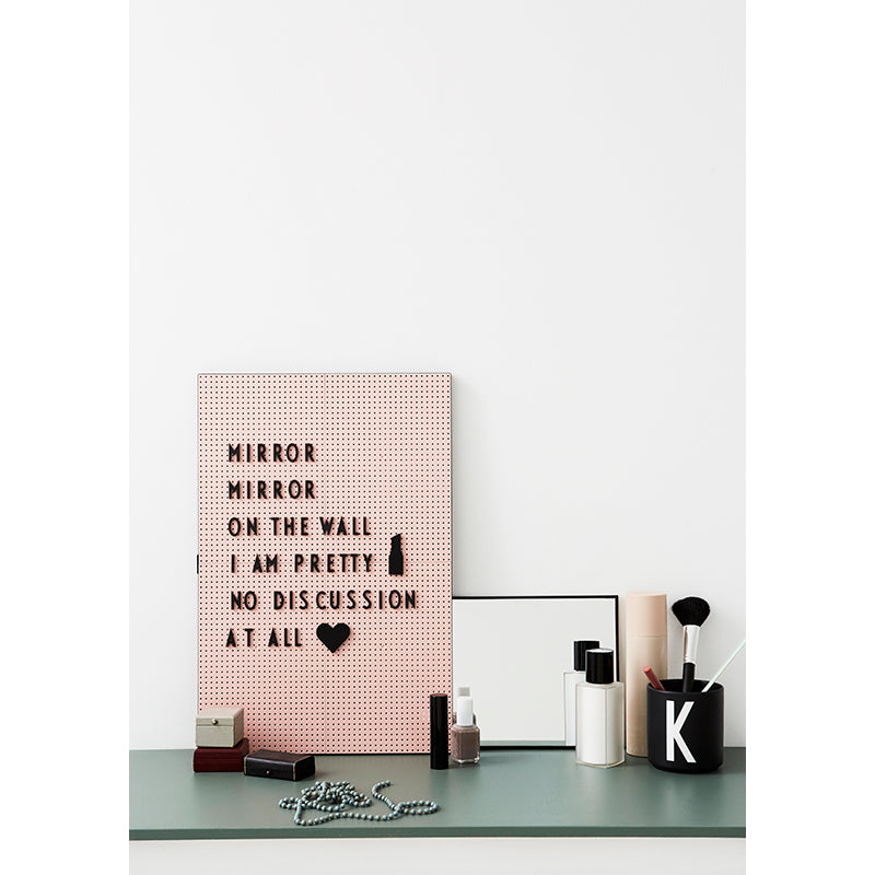 Design Letters, Kontorikoner til Message Board - black