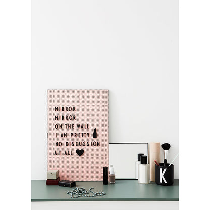 Design Letters, Kontorikoner til Message Board - black