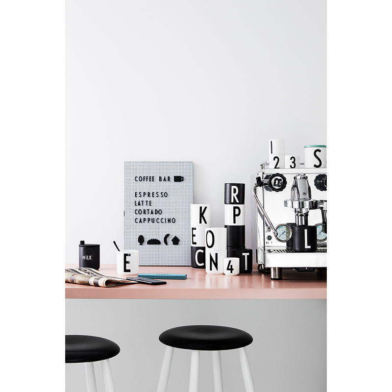 Design Letters, Matikoner til Message Board - white