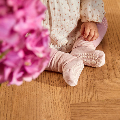 GoBabyGo krabbestrømpebukse med gummidutter, Navy blue