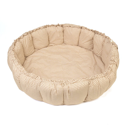 Play&amp;Go Bloom, Tre-i-én babyleketeppe, økologisk - Stripes brown