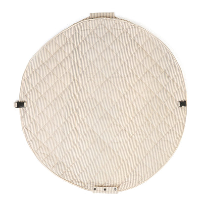 Play&amp;Go To-i-én babytæppe, økologisk – Stripes blue