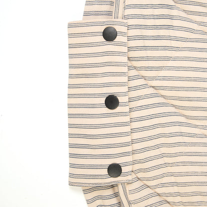 Play&amp;Go To-i-én babytæppe, økologisk – Stripes blue