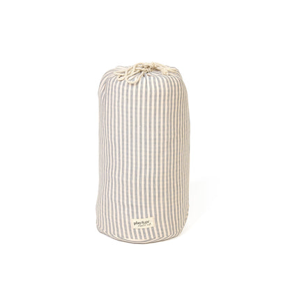 Play&amp;Go To-i-én babytæppe, økologisk – Stripes blue