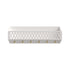Cam Cam Harlequin hylde med kroge - White