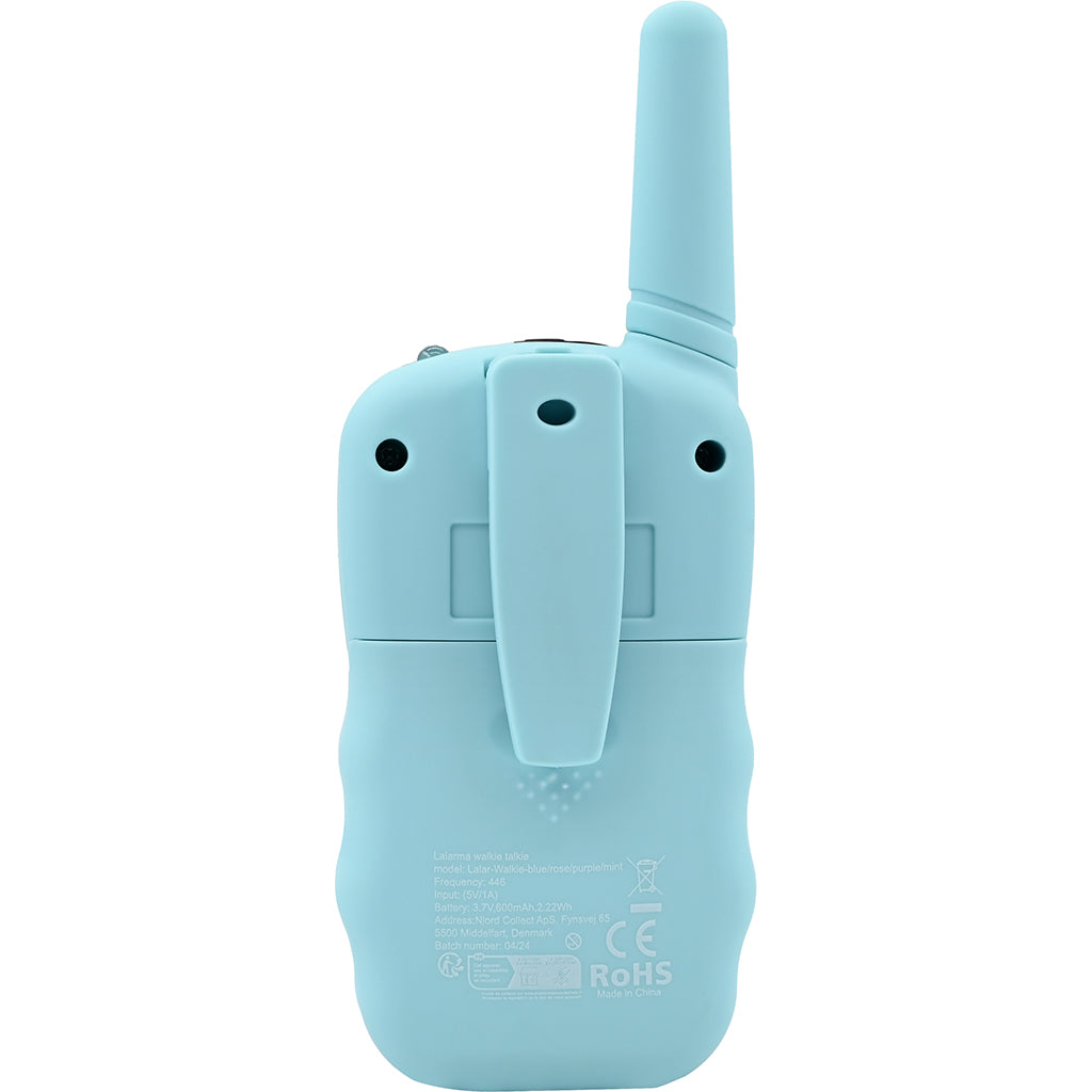 Lalarma walkie talkie for barn, blue
