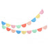 Meri Meri guirlande Regnbue, Scallop - 4 m.