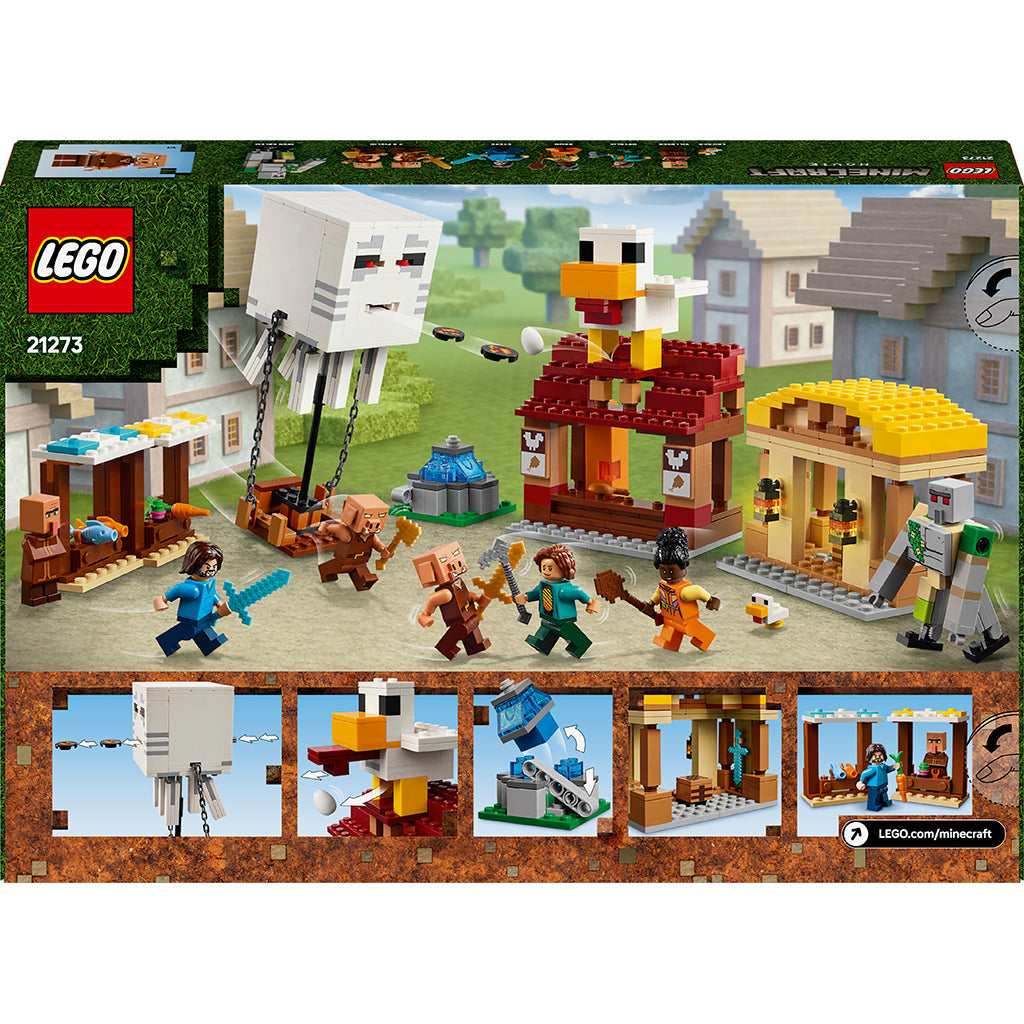LEGO® Minecraft, Ghast-ballongens angrep på landsbyen
