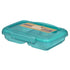 Sistema Small Split To Go madkasse i Teal stone farve