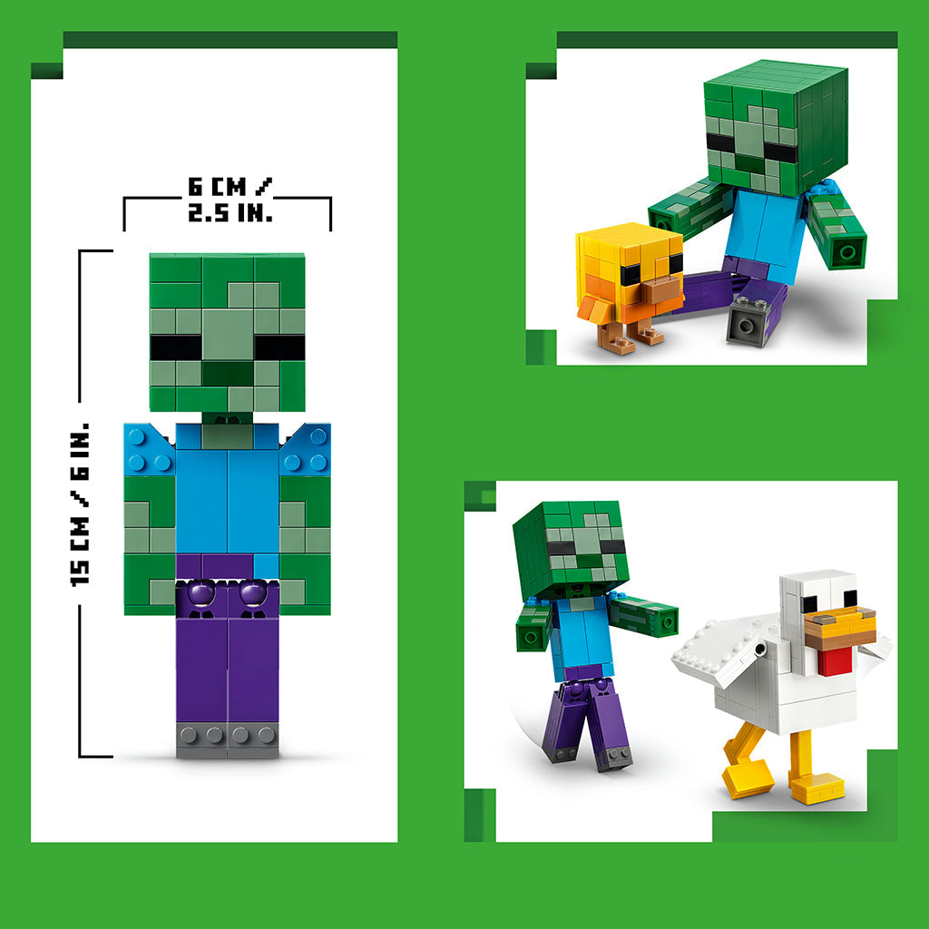LEGO® Minecraft® Hønsejockey